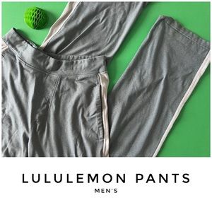 Lululemon mens pants size Medium green gray athletic athleisure